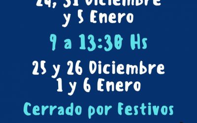 Horario Especial Fiestas