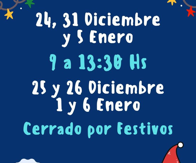 Horario Especial Fiestas